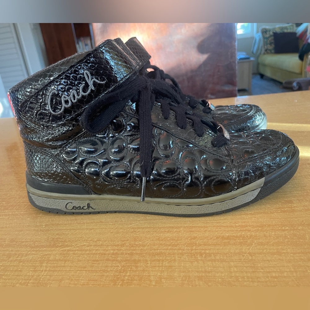 Coach hi-top sneakers